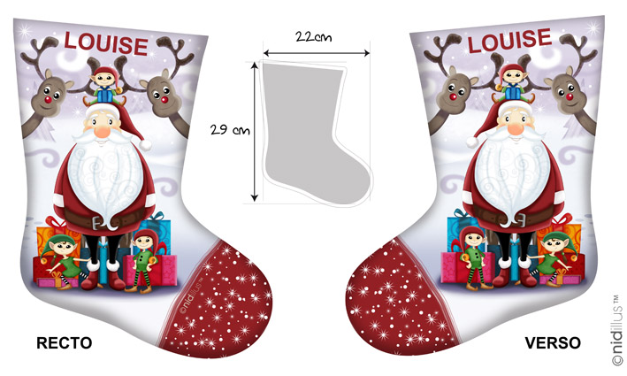 coupon chaussettes -pere noel 2