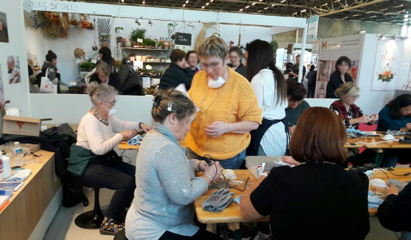 salon creation savoir faire nidillus sculpture verre